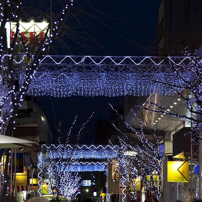 Christmas Lights,100 LED 39FT Outdoor/Indoor Christmas Lights Plug in with 8 Modes & Timer & Memory Function, Waterproof Christmas Lights Outdoor for Holiday Party Christmas Tree Decor