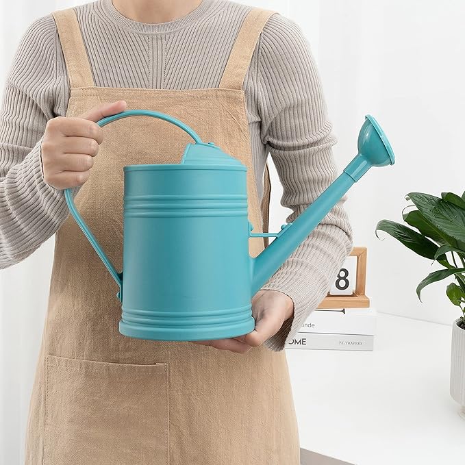 Watering Can for Indoor Plants, Flower Watering Can, Plastic Water Can for Plants, Indoor Watering Can with Sprinkler Head 68 oz, 1/2 Gallons