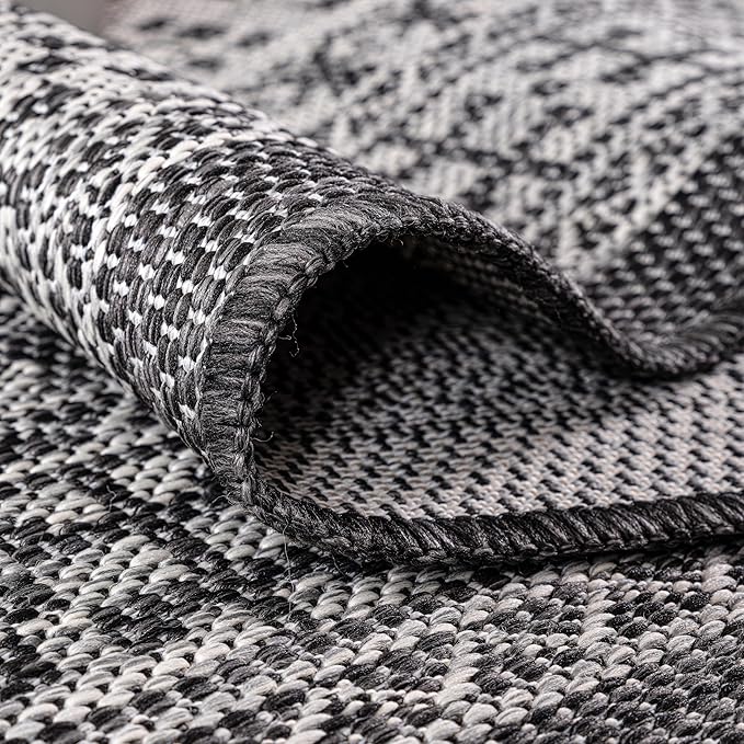 Keen Home Design Terrace Outdoor Area Rug - 5x8 Washable Indoor/Outdoor Rug for Patio, Kitchen, Balcony, Beach, Garden, Deck and Porch, Size: 5'3"x7'7"