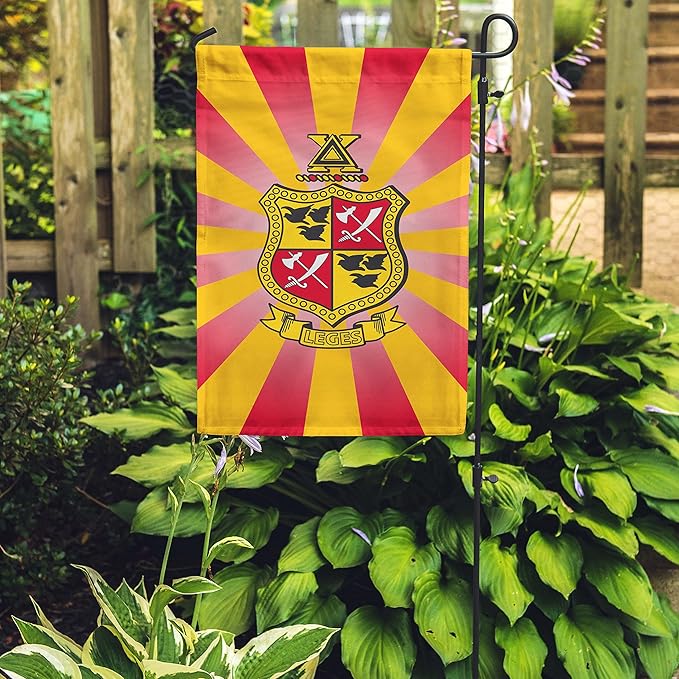 Delta Chi Licensed Flag Garden Flag Banner Yard Decor Outdoor Decoration (Delta Chi #3)