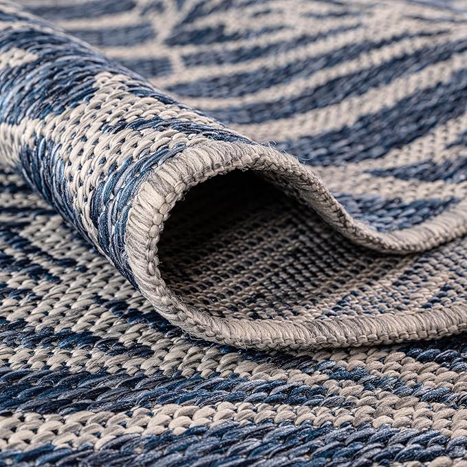 Keen Home Design Terrace Outdoor Area Rug - 9x12 Washable Indoor/Outdoor Rug for Patio, Kitchen, Balcony, Beach, Garden, Deck and Porch, Size: 8'10"x12'