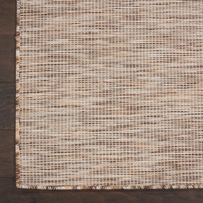 Nourison Home Positano 10' x 14' Beige Fabric Modern Area Rug (10' x 14')