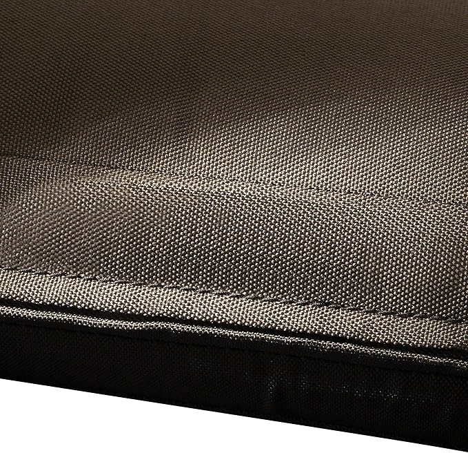 Classic Accessories Ravenna Seat Cushion, 21x21x3 Inch (Pack of 1), Dark Taupe 4 Sq Ft, Chair Seat Cushion